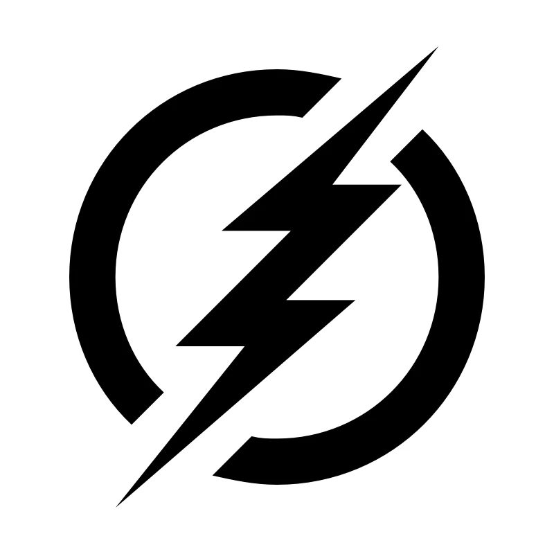 Laptop Accessories Stickers - ออกแบบใหม่แบตเตอรี่ชาร์จไฟฟ้าโลโก้ Lightning สัญลักษณ์รูปลอกรถหน้าต่างแล็ปท็อปรถสติกเกอร์อุปกรณ์เสริม,13 ซม