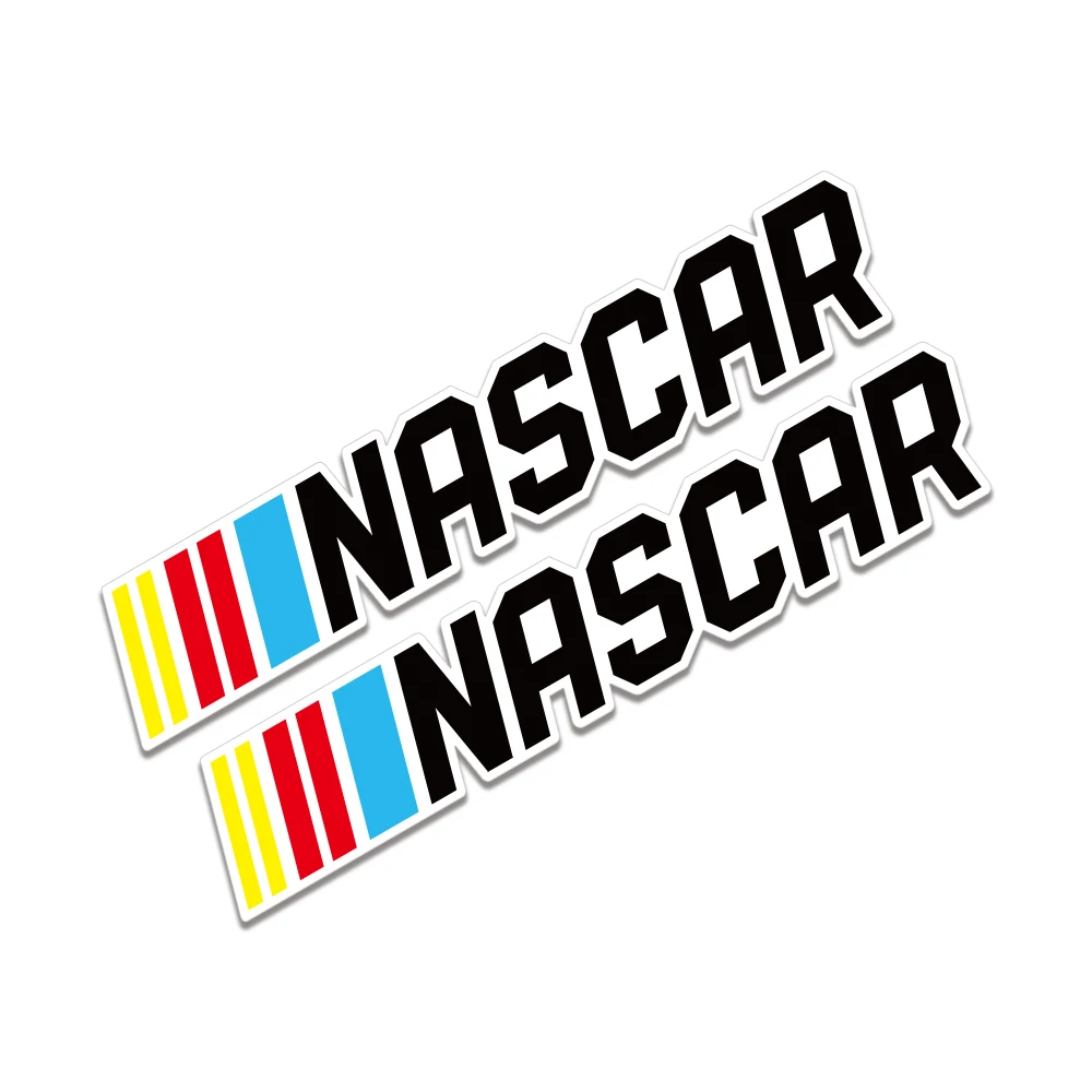 Laptop Accessories Ideas - 2 ชิ้น NASCAR Racing รถสติกเกอร์ Auto