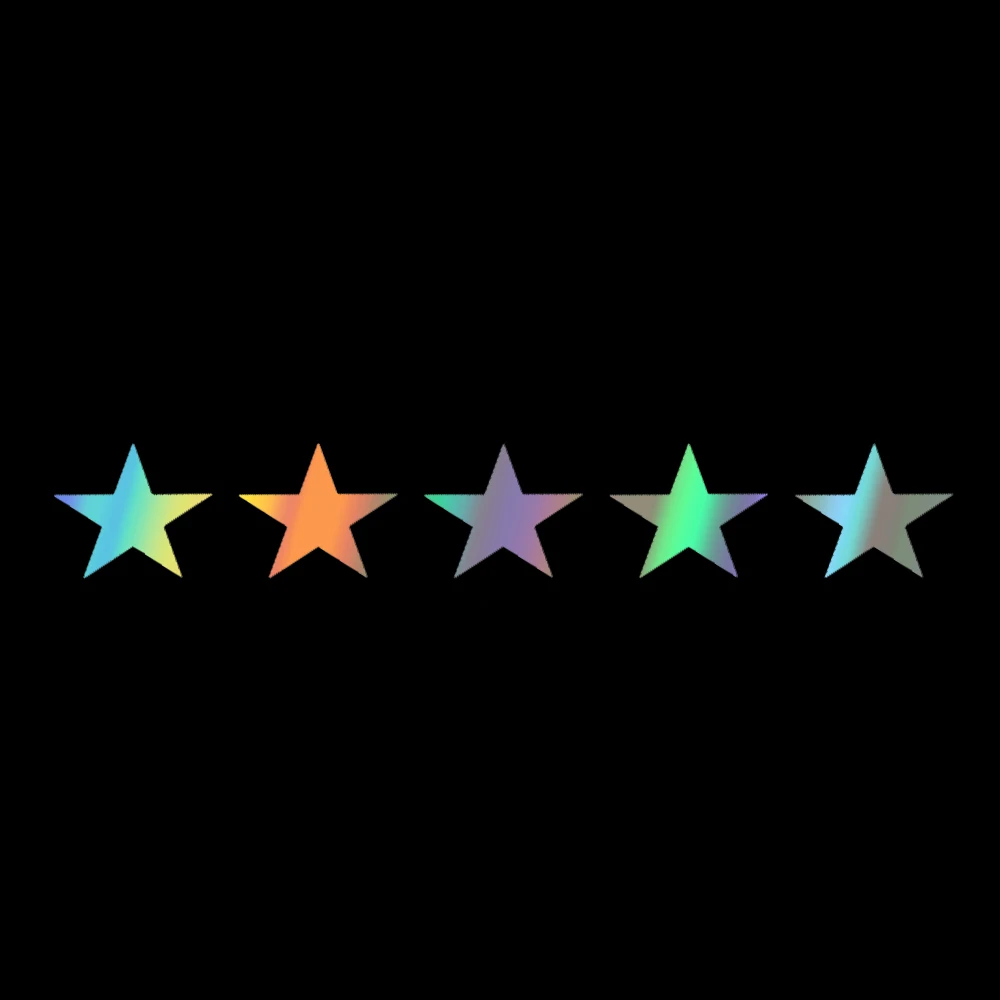 Laptop Accessories Ideas - 20x3 ซม.5 Star Wanted รถสติกเกอร์ฟิล์มไวนิลอัตโนมัติ GTA