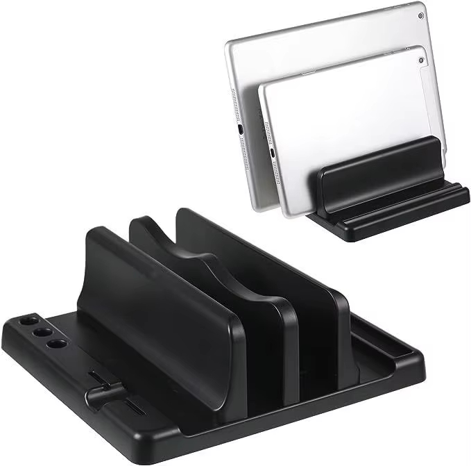 Laptop Accessories & Repair Jagtap Dairy Pimple Nilakh Pimpri Chinchwad Maharashtra - ขาตั้งแล็ปท็อปแบบตั้งโต๊ะ ABS ประหยัดพื้นที่บนโต๊ะทำงาน ง่ายต่อการวางอุปกรณ์คอมพิวเตอร์ ปรับความกว้างได้ ที่เก็บของบนโต๊ะทำงาน