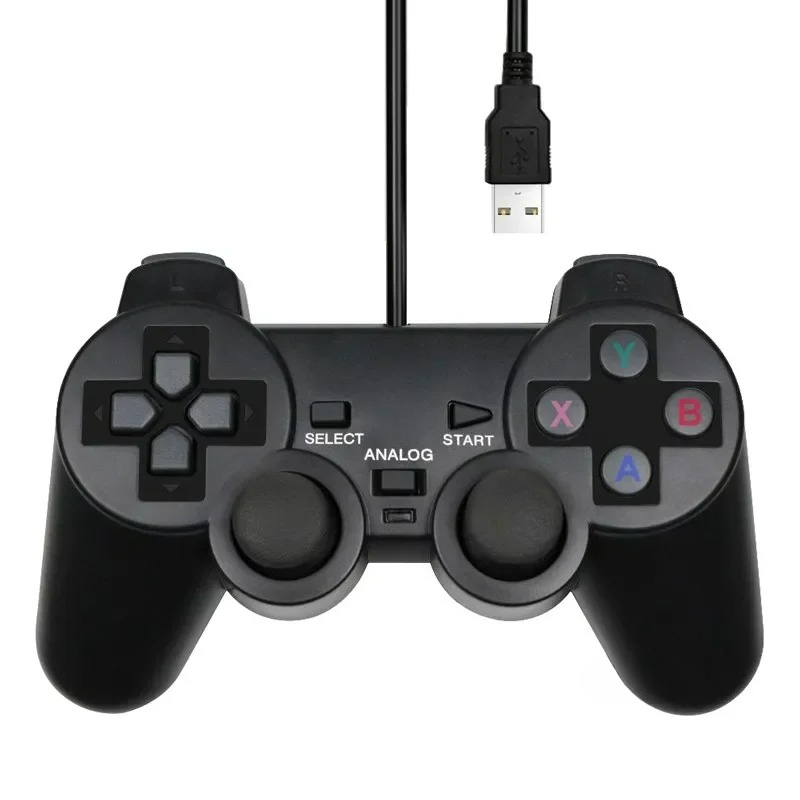 Laptop Accessories Ideas - จอยสติ๊กเกม USB แบบมีสาย สำหรับพีซี คอนโทรลเลอร์เกม สำหรับแล็ปท็อป