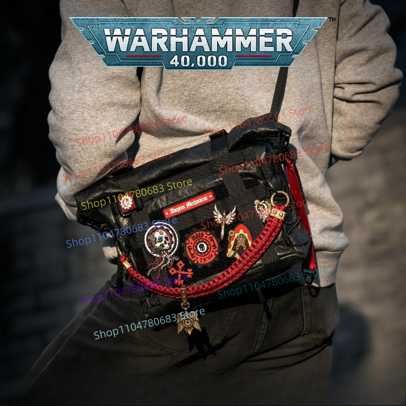 Laptop Accessories Gifts For Men - 40K Astartes Tactical Retro Messenger Bag