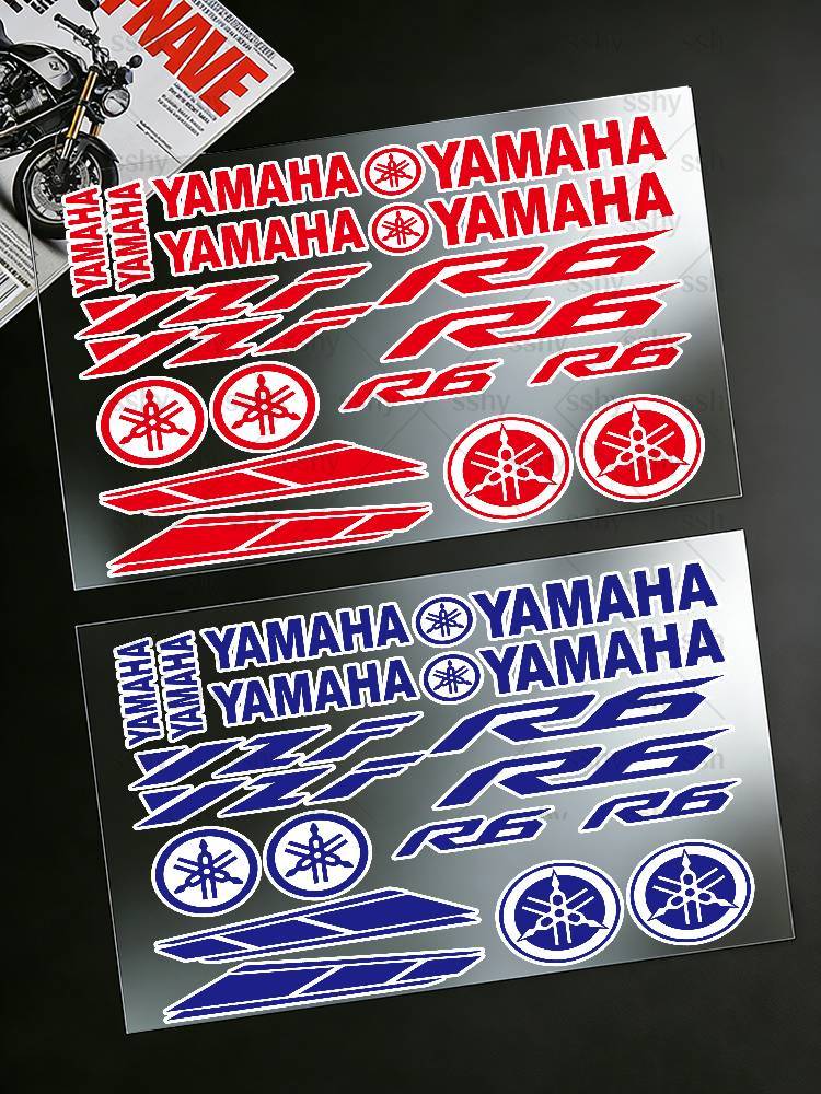 Laptop Accessories Ideas - สำหรับ YAMAHA YZF R6 สติกเกอร์โมโต สติกเกอร์