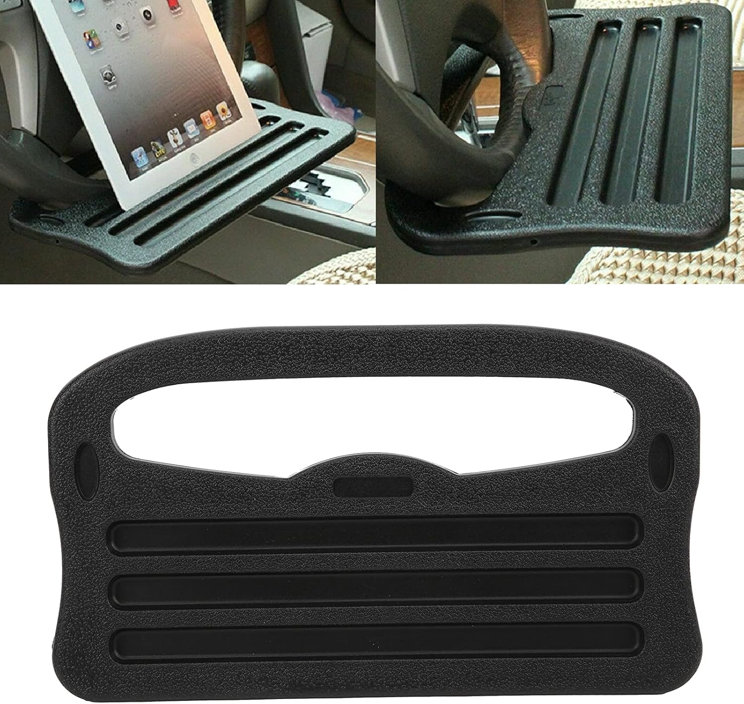 Laptop Accessories & Repair Jagtap Dairy Pimple Nilakh Pimpri Chinchwad Maharashtra - ถาดวางพวงมาลัยรถยนต์ 2in1 อุปกรณ์จัดเก็บภายในรถยนต์ สำหรับแล็ปท็อป แท็บเล็ต iPad