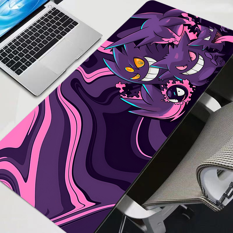 Laptop Accessories For Office - แผ่นรองเมาส์ขนาดใหญ่ G-gengar แผ่นรองเมาส์โต๊ะทํางาน Mats อุปกรณ์เสริมสําหรับเล่นเกม PC