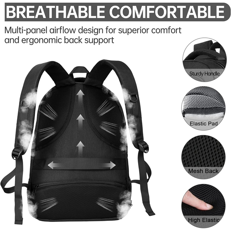 กระเป๋าเป้สะพายหลังแล็ปท็อปสำห - Laptop Bag Waterproof บทวิจารณ์และราคา