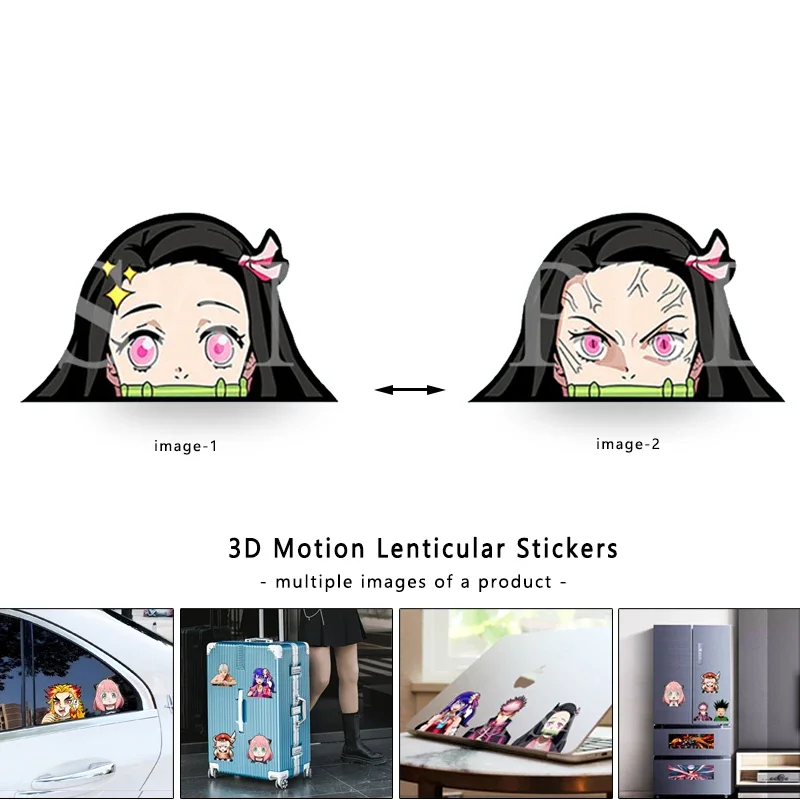 Kamado 3D ฆ่าอสูรสติกเกอร์กันน - Laptop Accessories Toy บทวิจารณ์และราคา