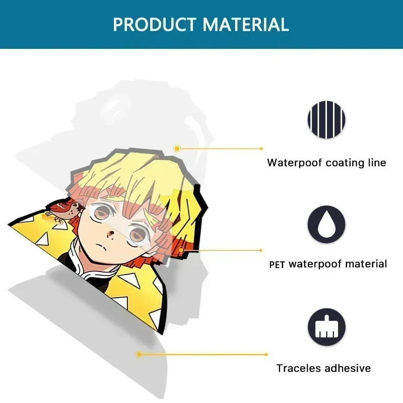 Kamado 3D ฆ่าอสูรสติกเกอร์กันน - Laptop Accessories Toy บทวิจารณ์และราคา