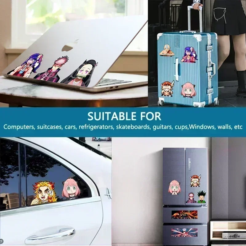 Kamado 3D ฆ่าอสูรสติกเกอร์กันน - Laptop Accessories Toy บทวิจารณ์และราคา