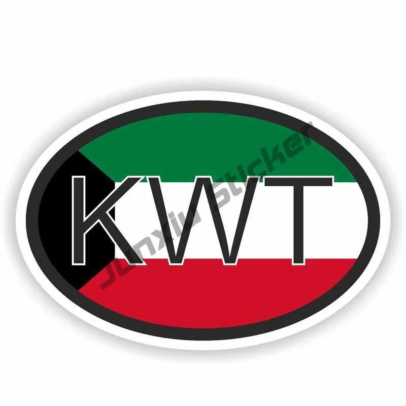 คูเวตซิตีแผนที่ธงไวนิลสติกเกอร - Laptop Accessories Kuwait บทวิจารณ์และราคา
