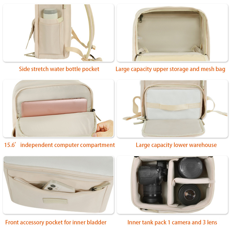กระเป๋าเป้สะพายหลังถ่ายภาพกันน - Laptop Bag Waterproof บทวิจารณ์และราคา