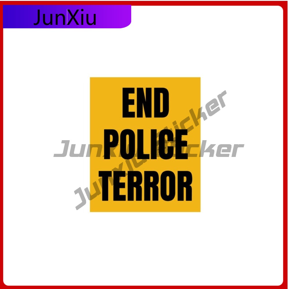 สติกเกอร์ End Police Terror คว - Laptop Accessories Stickers บทวิจารณ์และราคา
