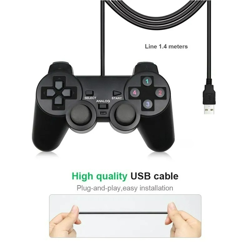 จอยสติ๊กเกม USB แบบมีสาย สำหรั - Laptop Accessories Ideas บทวิจารณ์และราคา