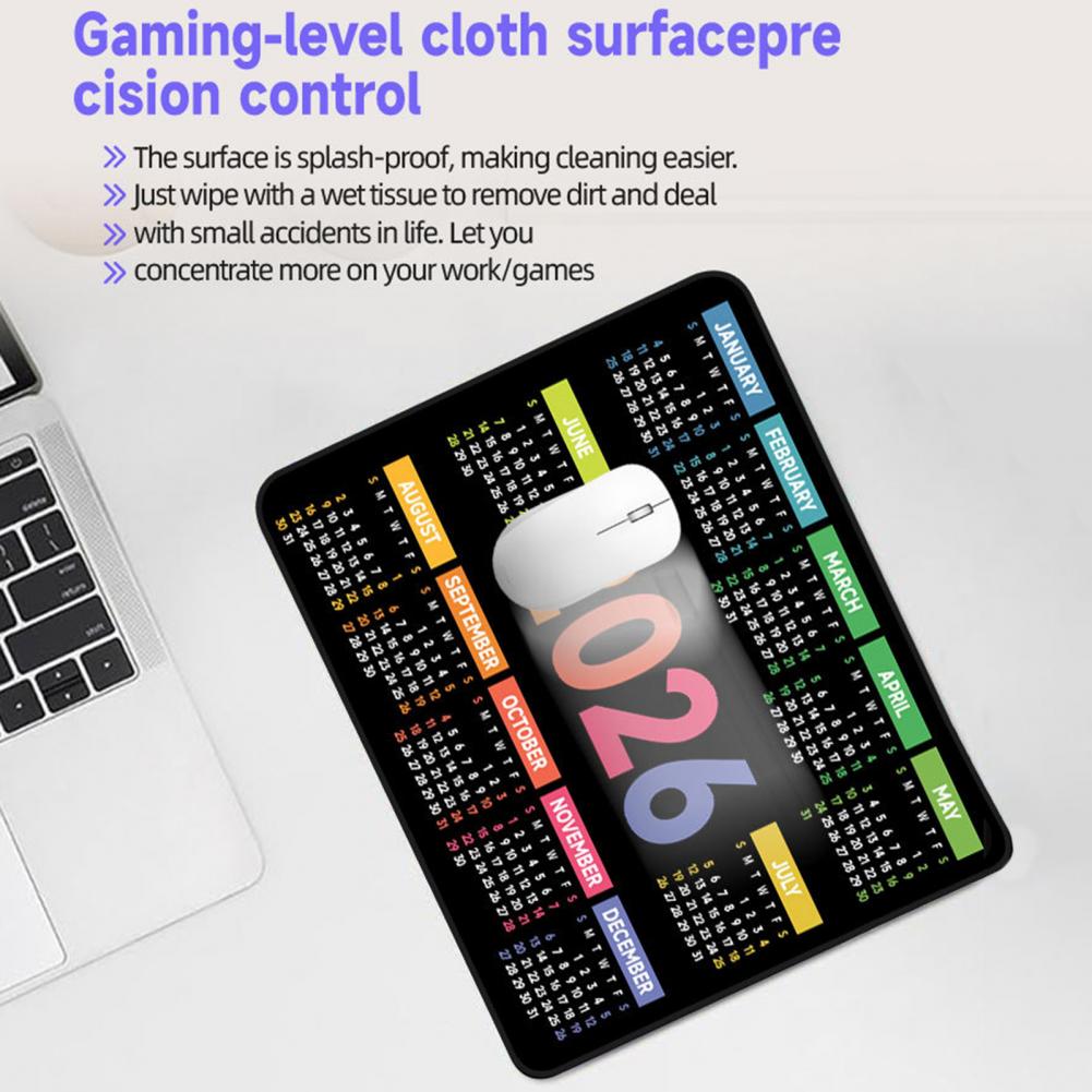 2026 ปฏิทินแผ่นรองเมาส์กันน้ำโ - Laptop Accessories For Office บทวิจารณ์และราคา