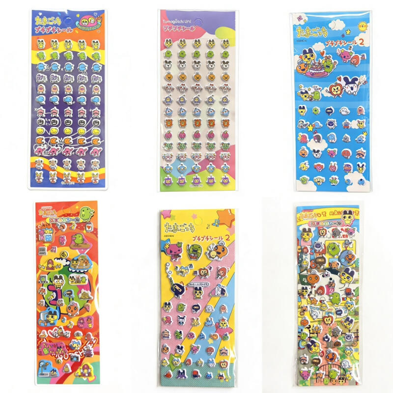 6 ชิ้น ทามาก็อตจิการ์ตูนสติกเก - Laptop Accessories Toy บทวิจารณ์และราคา