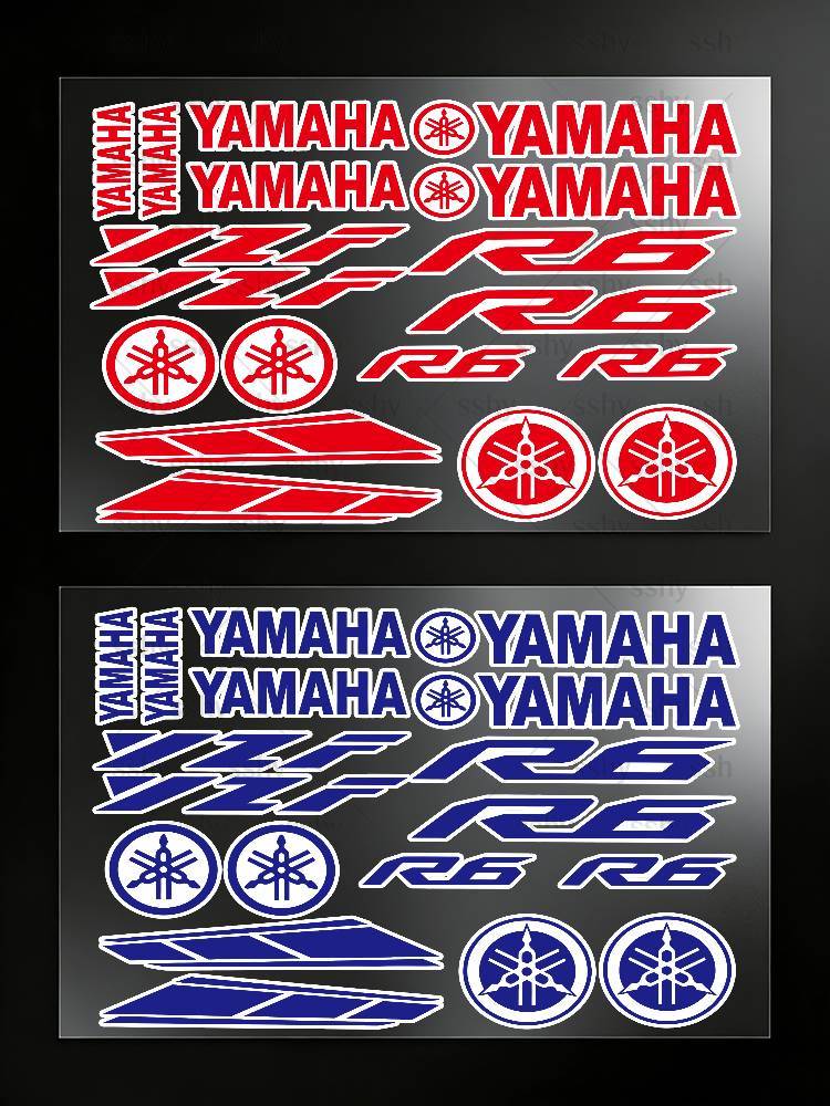 สำหรับ YAMAHA YZF R6 สติกเกอร์ - Laptop Accessories Ideas บทวิจารณ์และราคา
