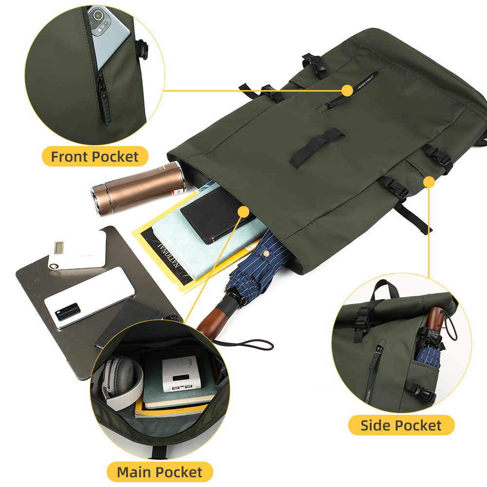Heroic Knight กระเป๋าเป้สะพายห - Laptop Bag Waterproof บทวิจารณ์และราคา