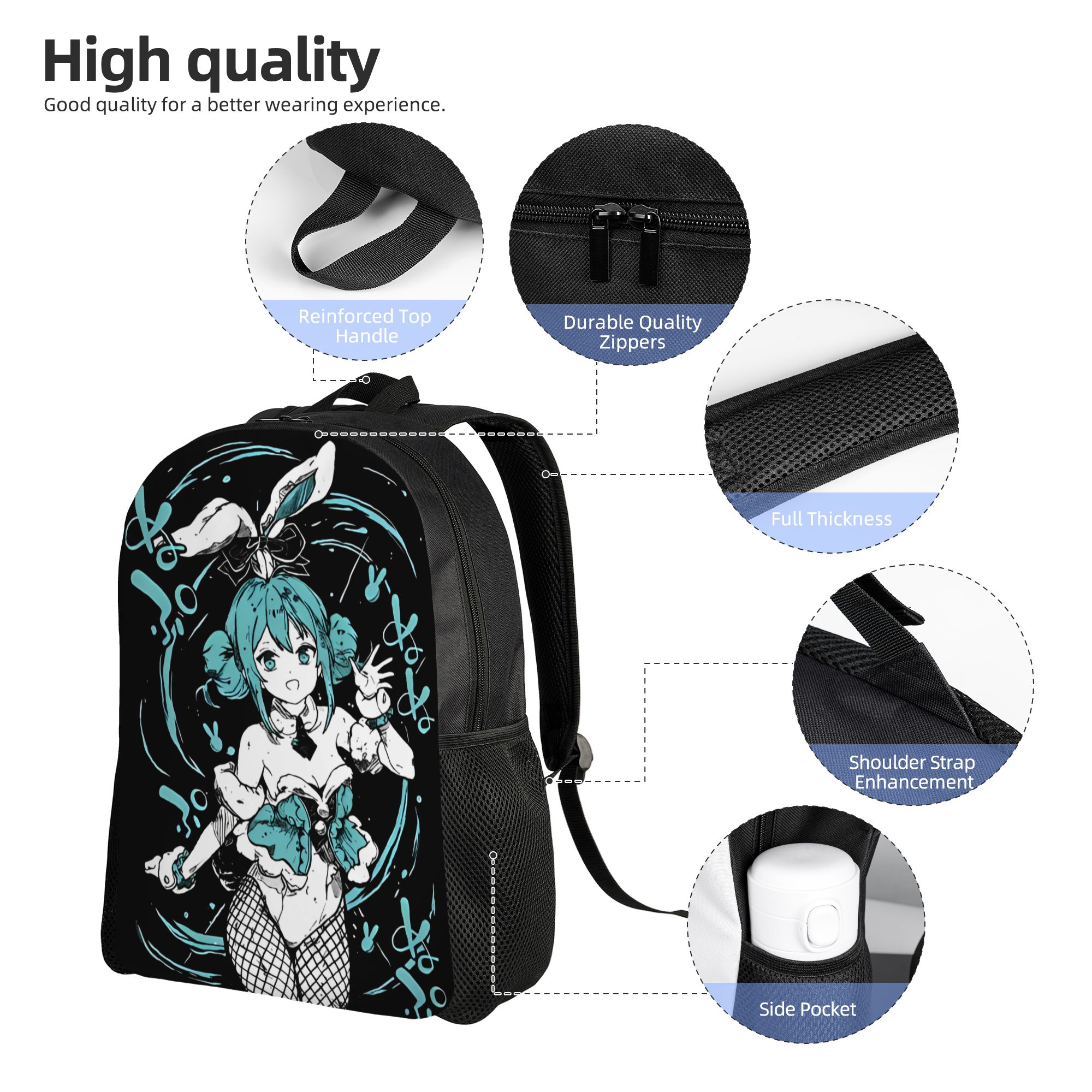 คาวาอิ ฮัตสึเนะ มิกุกระเป๋าเป้ - Laptop Accessories Gifts For Men บทวิจารณ์และราคา