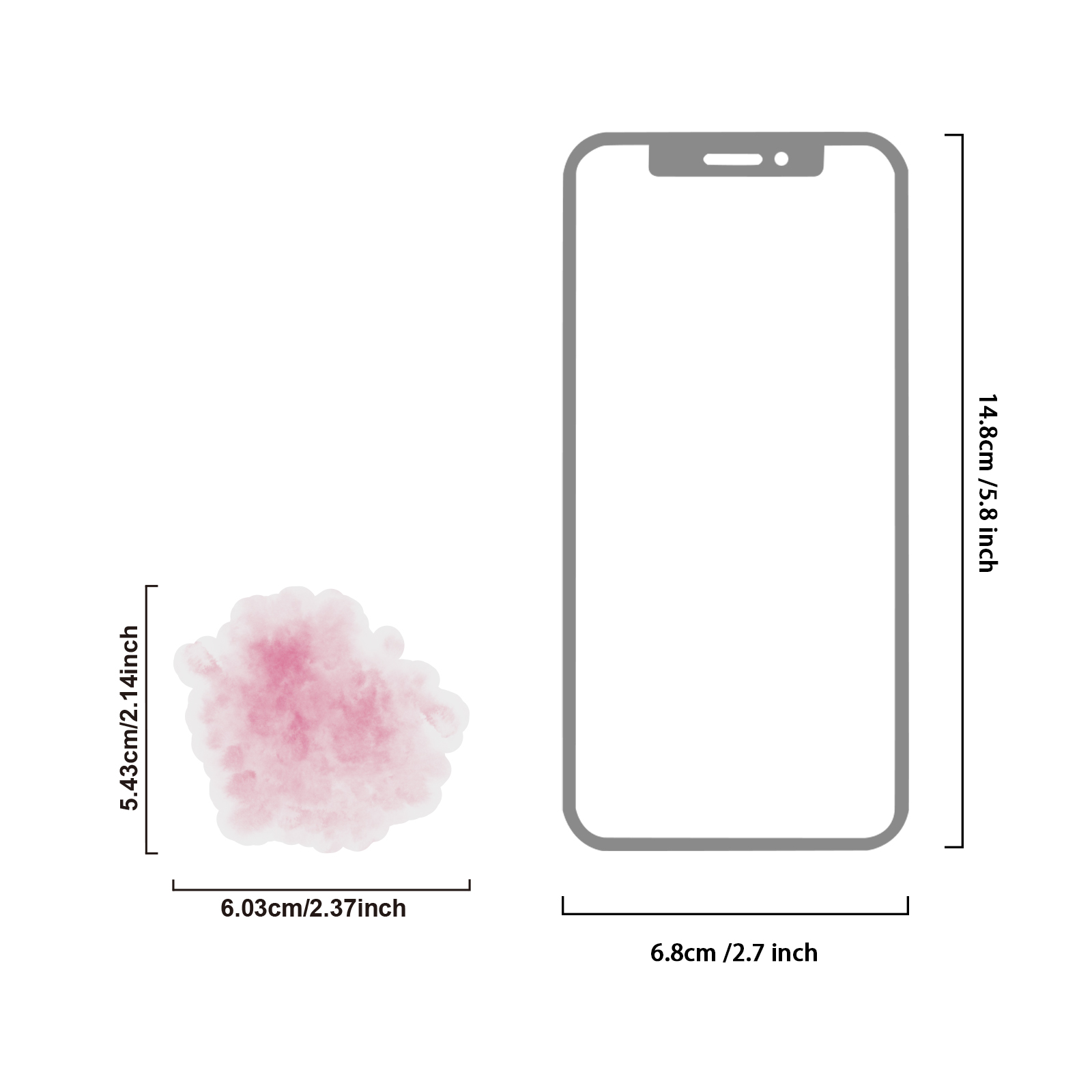 สติกเกอร์ลายขอบขนมหวานสีชมพู E - Laptop Accessories Ideas บทวิจารณ์และราคา